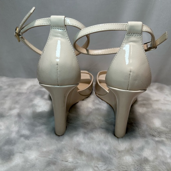New Jessica Simpson Leehi Wedge Sandal Beige Nude Size 11 - Picture 5 of 6